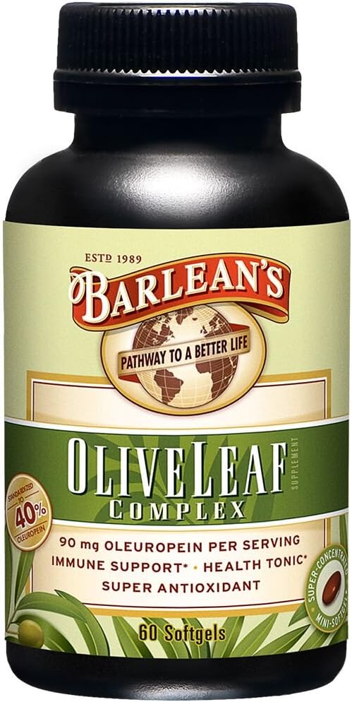 barleans (巴宁) - 橄榄色的叶子复合体 - 60软胶囊